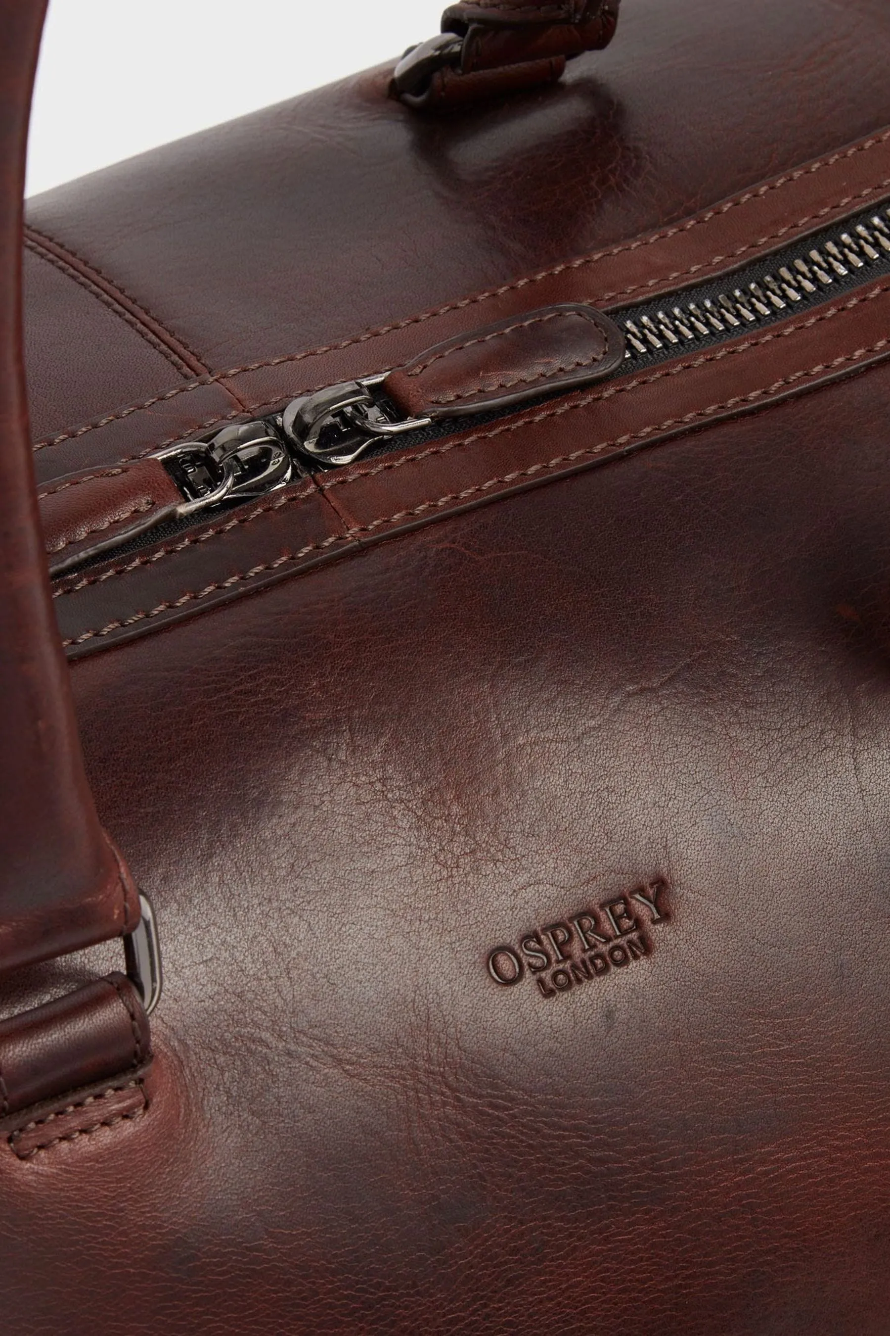 OSPREY LONDON - The Carter - Borsa grande Borsa weekend in pelle