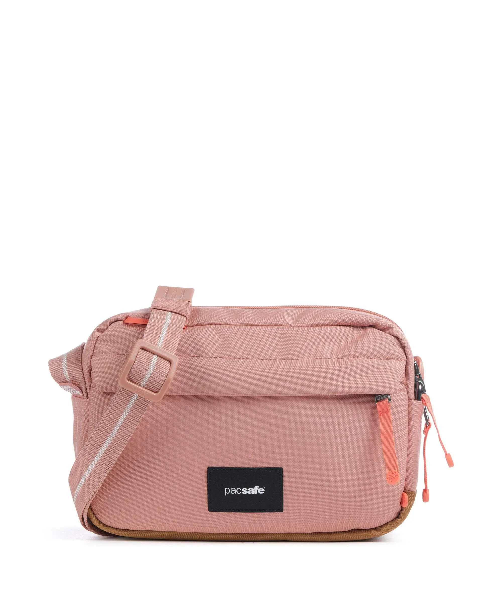  Pacsafe Go Borsa a tracolla poliestere riciclato rosa  