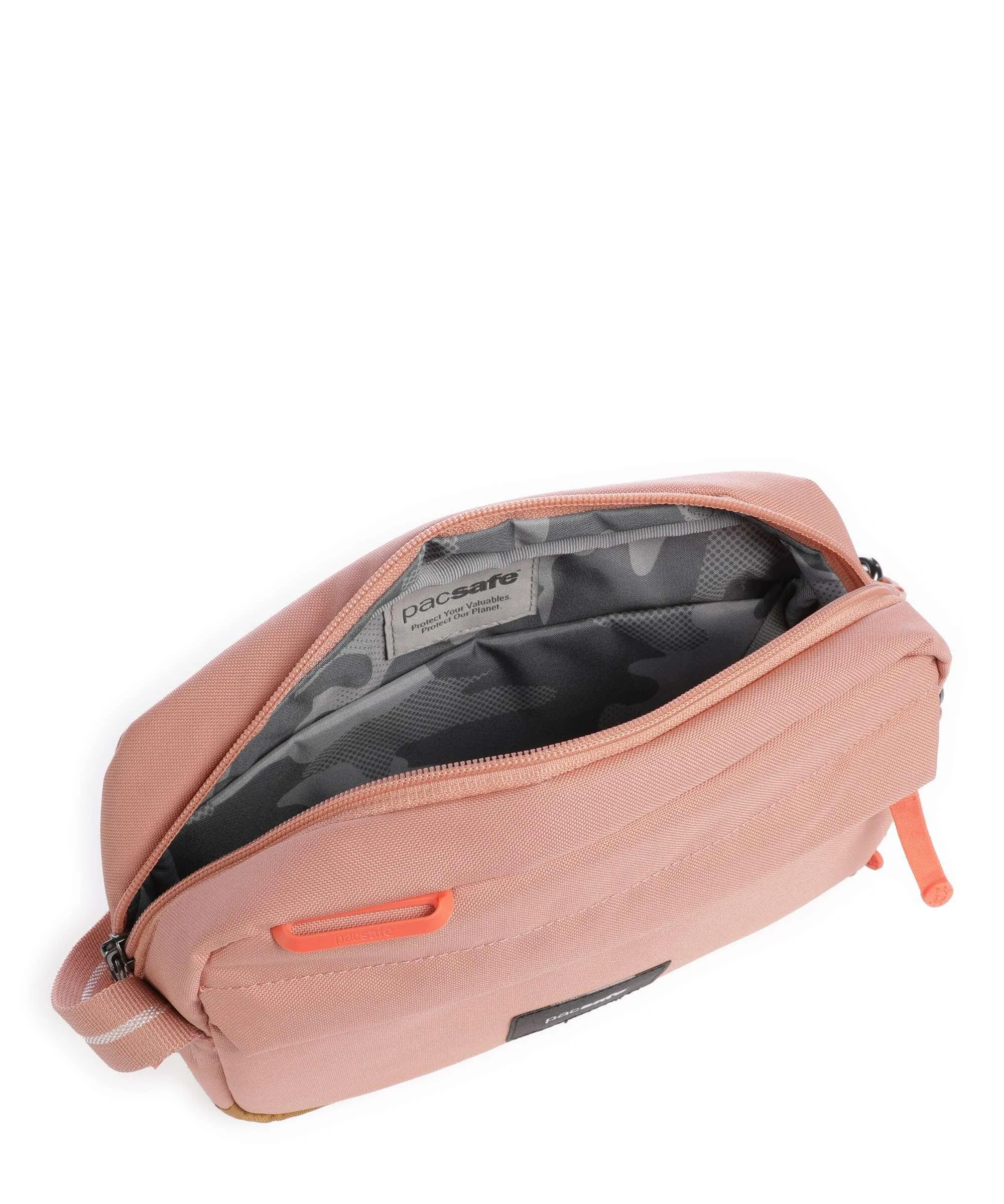  Pacsafe Go Borsa a tracolla poliestere riciclato rosa  