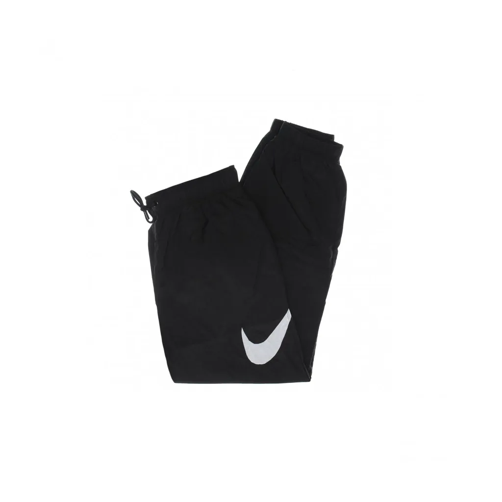 pantalone tuta donna essential woven pant hbr BLACK/WHITE