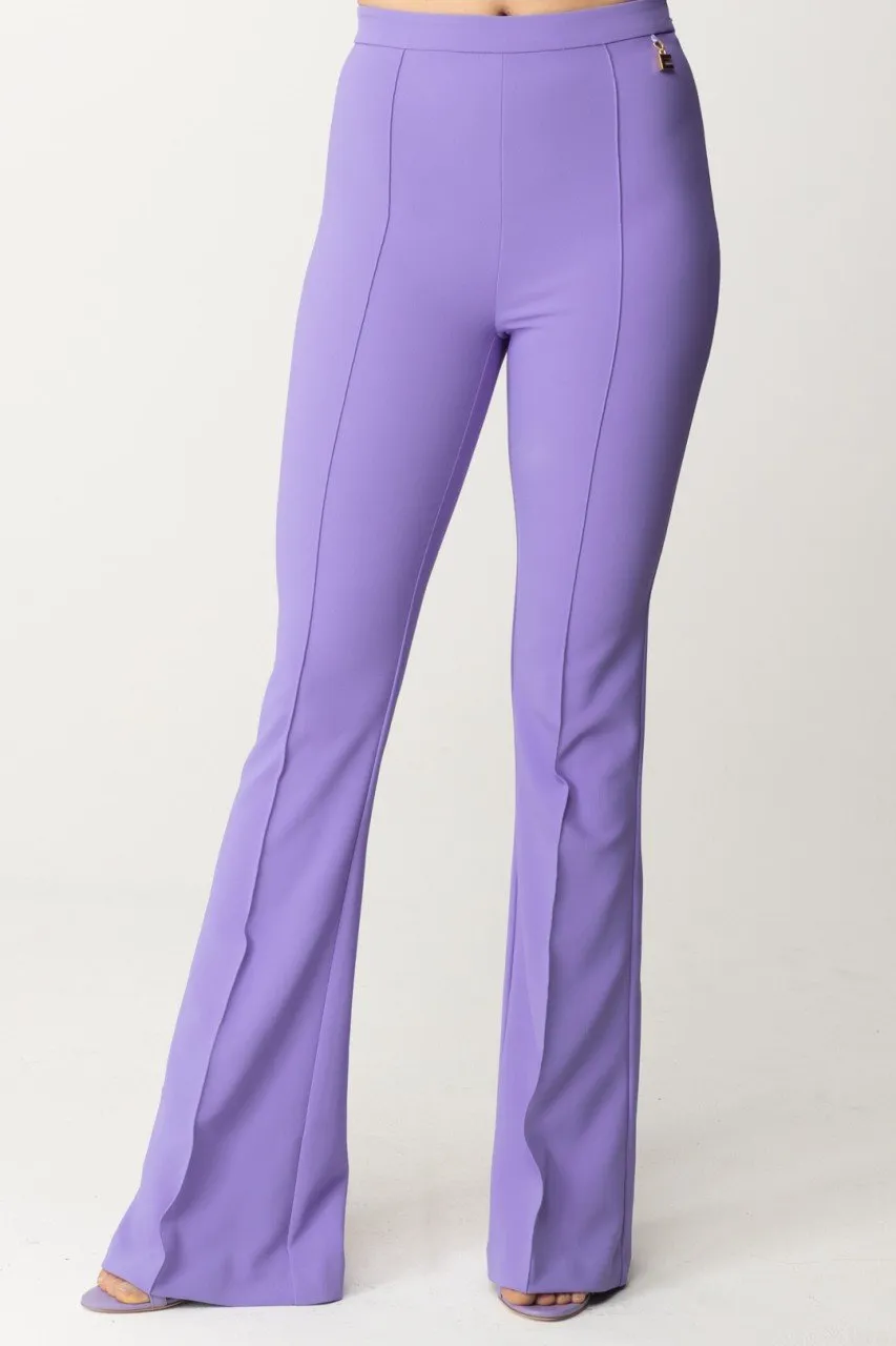 Pantaloni flare con charms C IRIS