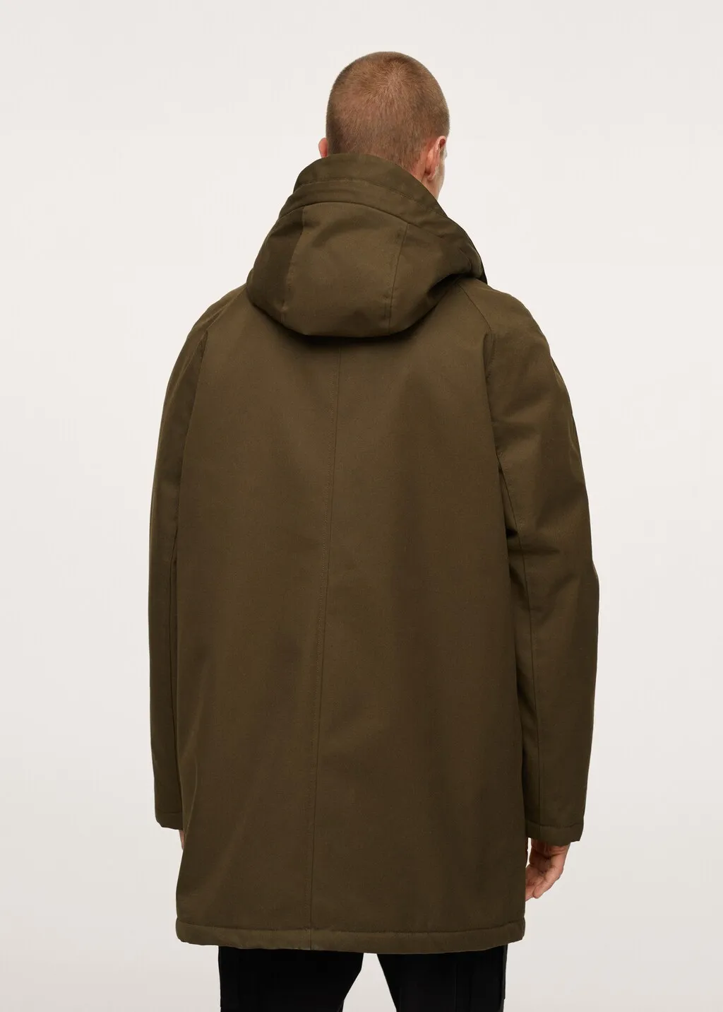 Parka imbottito cappuccio