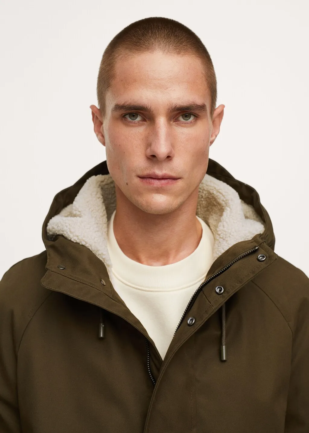 Parka imbottito cappuccio