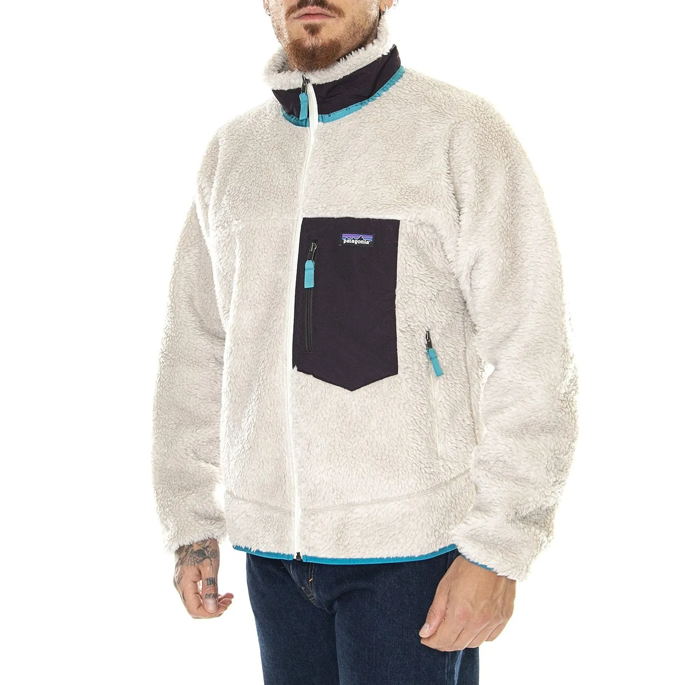 Patagonia M's Classic Retro-X Jacket Natural - Giacca Invernale Uomo Beige    