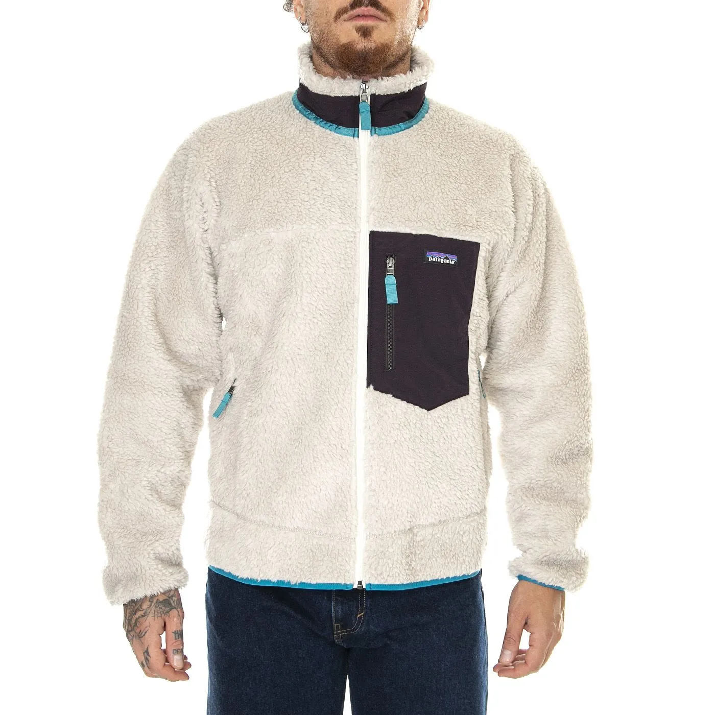Patagonia M's Classic Retro-X Jacket Natural - Giacca Invernale Uomo Beige    
