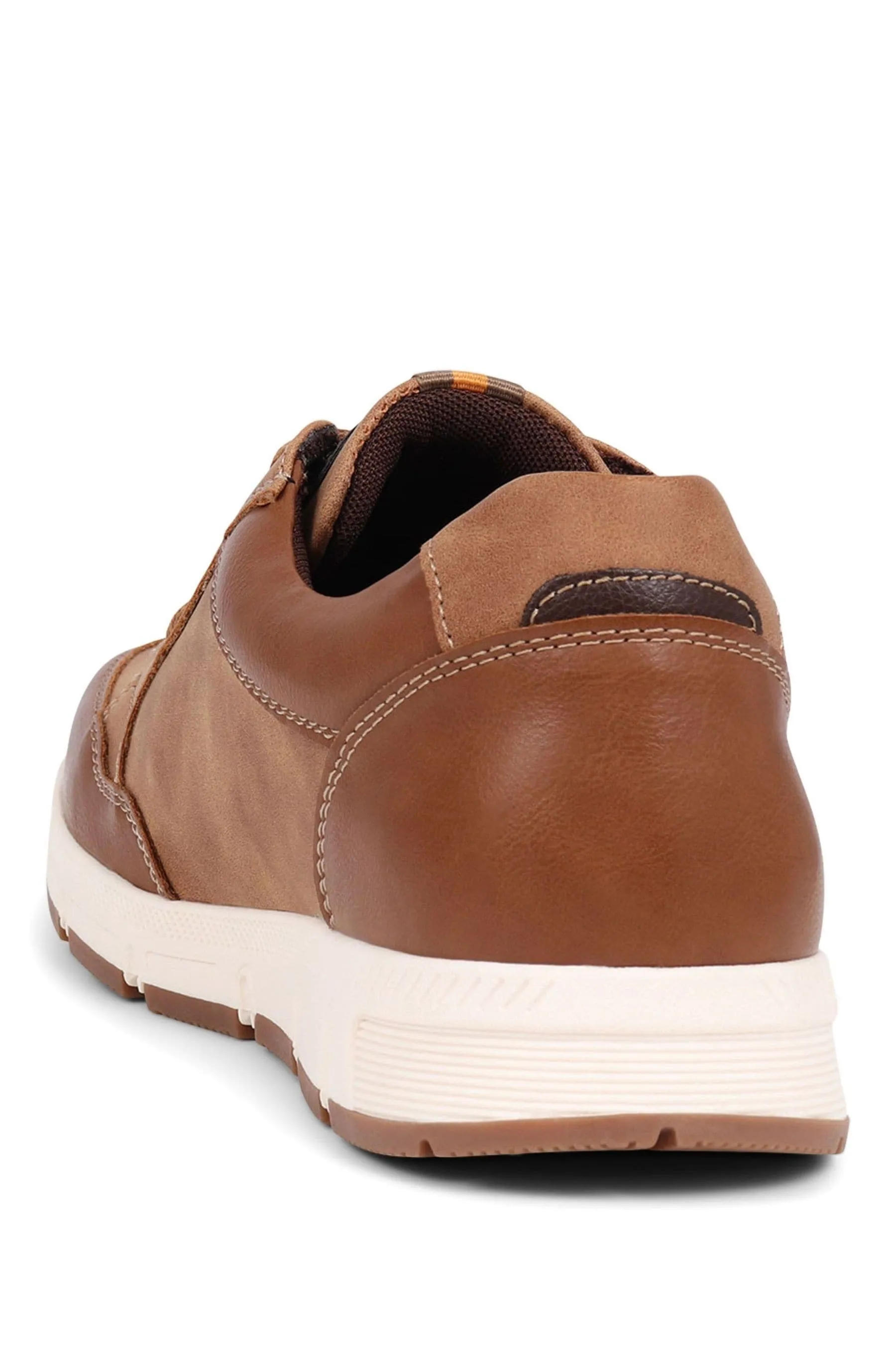 Pavers - Accent Pizzo Up Marrone - Scarpe da ginnastica in pelle