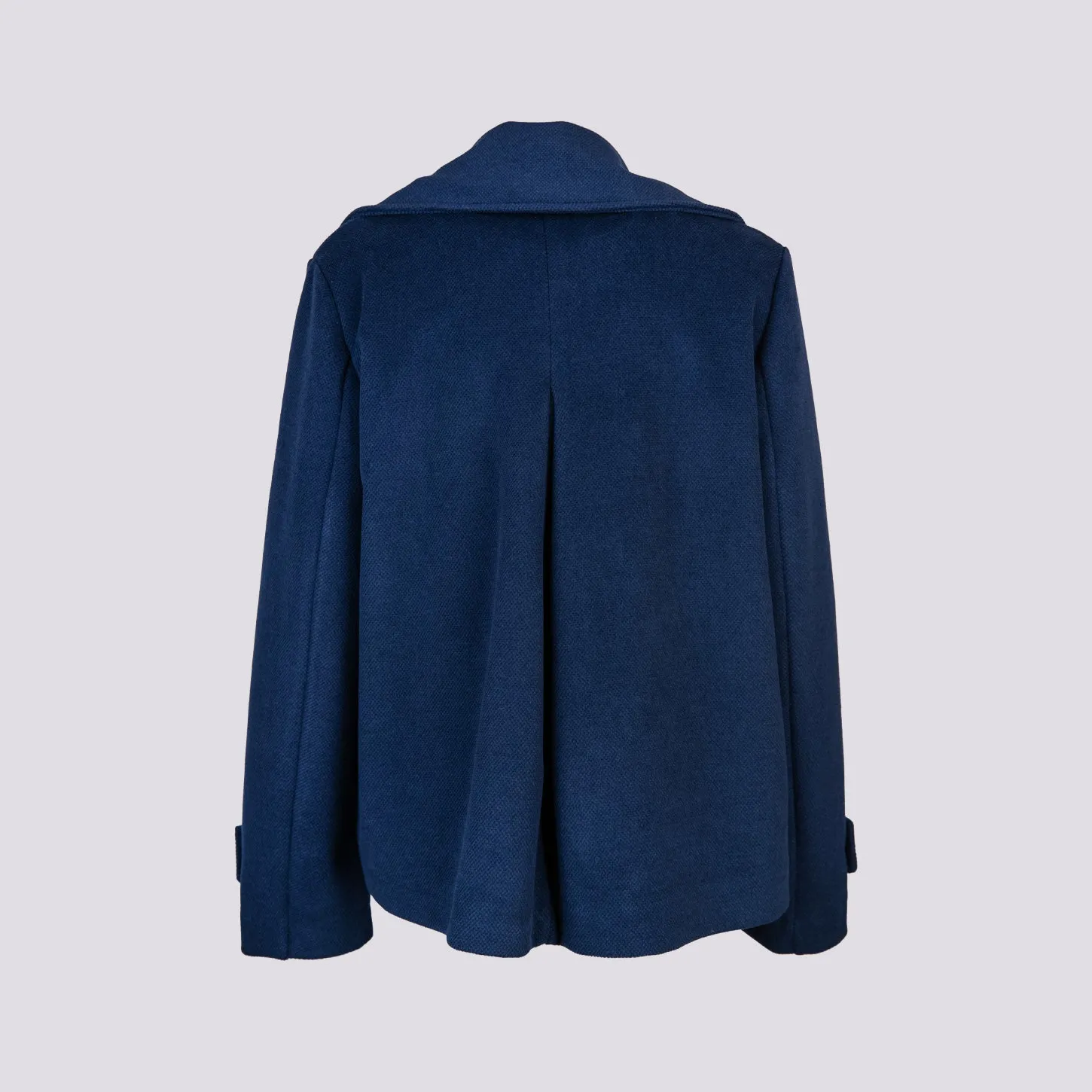 PEACOAT DOPPIOPETTO OVERSIZE BLU
