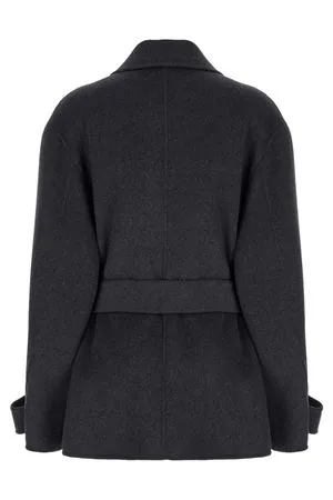 PHILOSOPHY DI LORENZO SERAFINI Abbigliamento,Cappotti Cappotto doppiopetto in lana grigia 