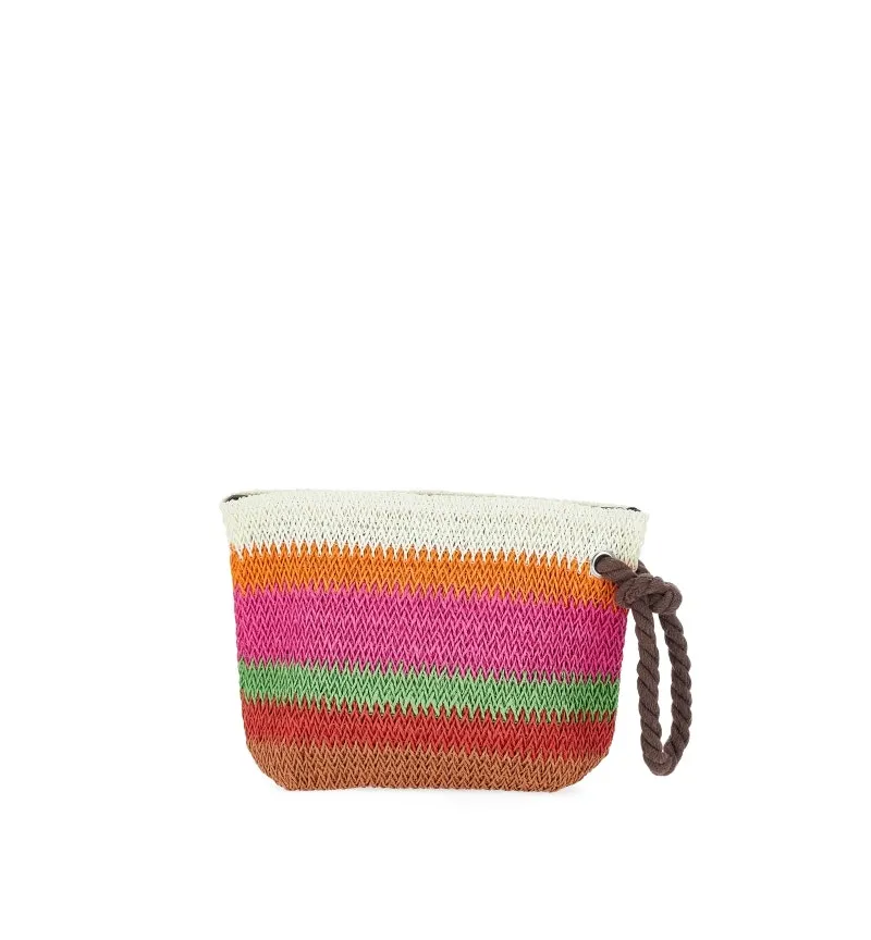 Pochette tessuto lavorato