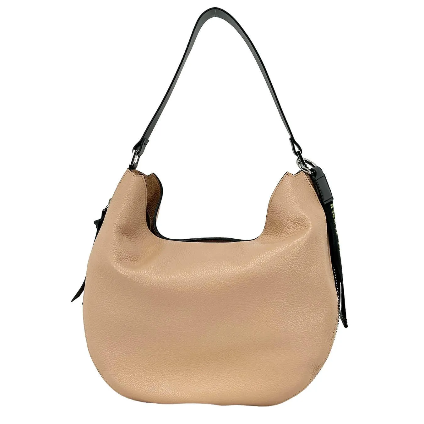 Rebelle Borsa Zara Donna, Mezzaluna, Spalla, Pelle Dollaro, Beige