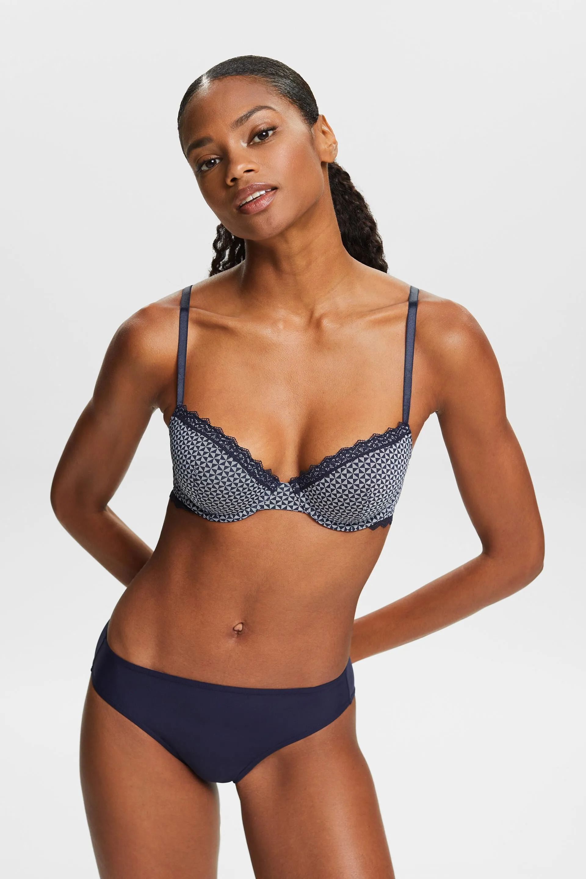 Reggiseno imbottito in pizzo