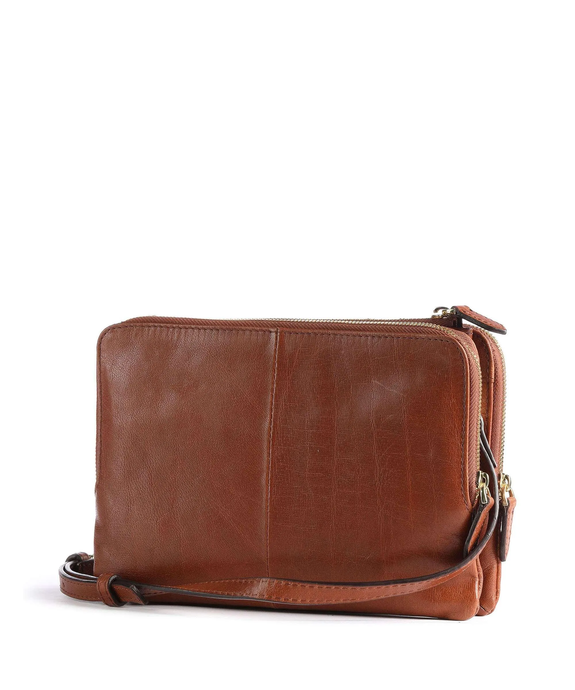  Royal RepubliQ Catamaran Borsa a tracolla pelle di vitello cognac  