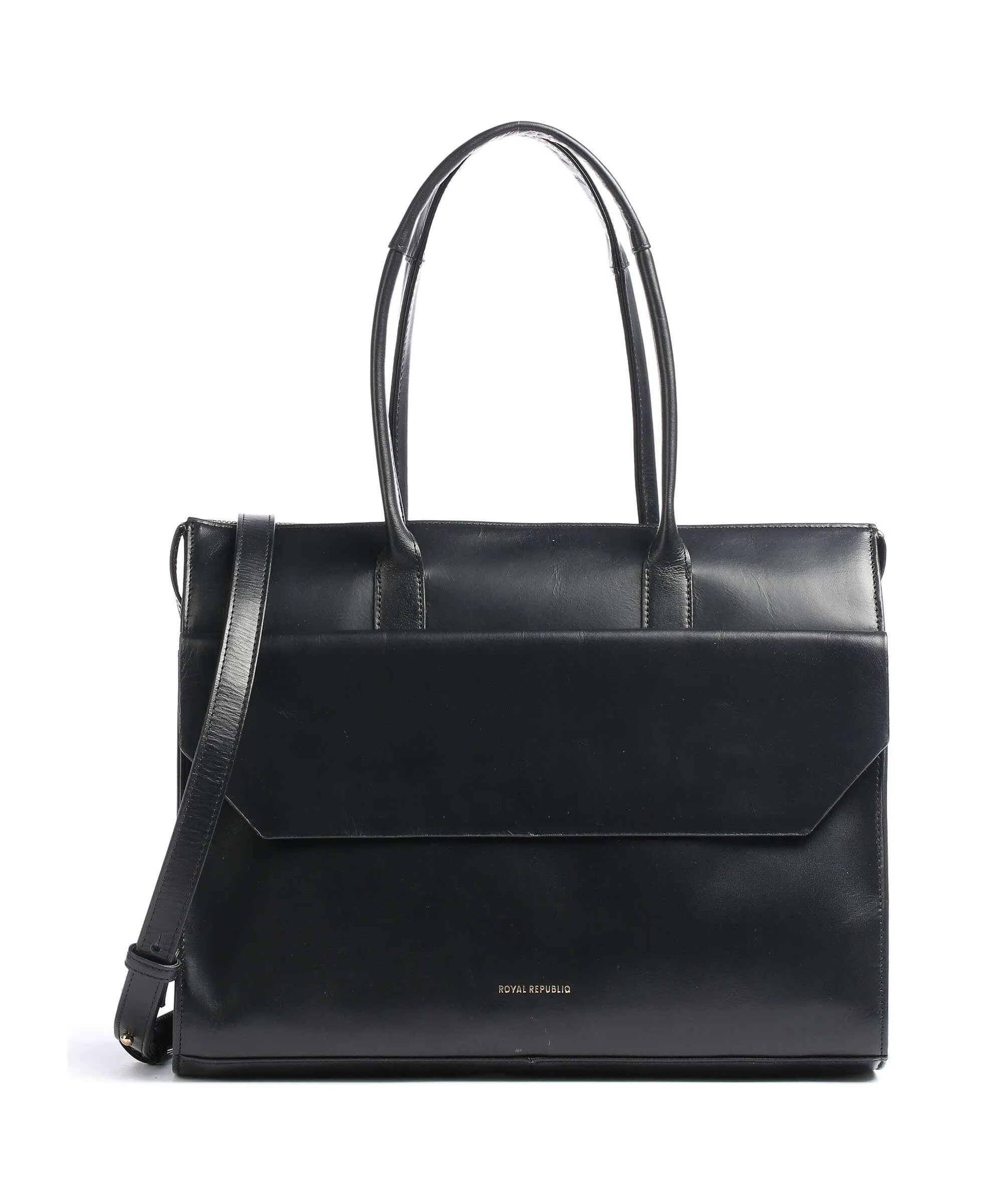  Royal RepubliQ Empress Borsa a mano 13″ pelle nero  