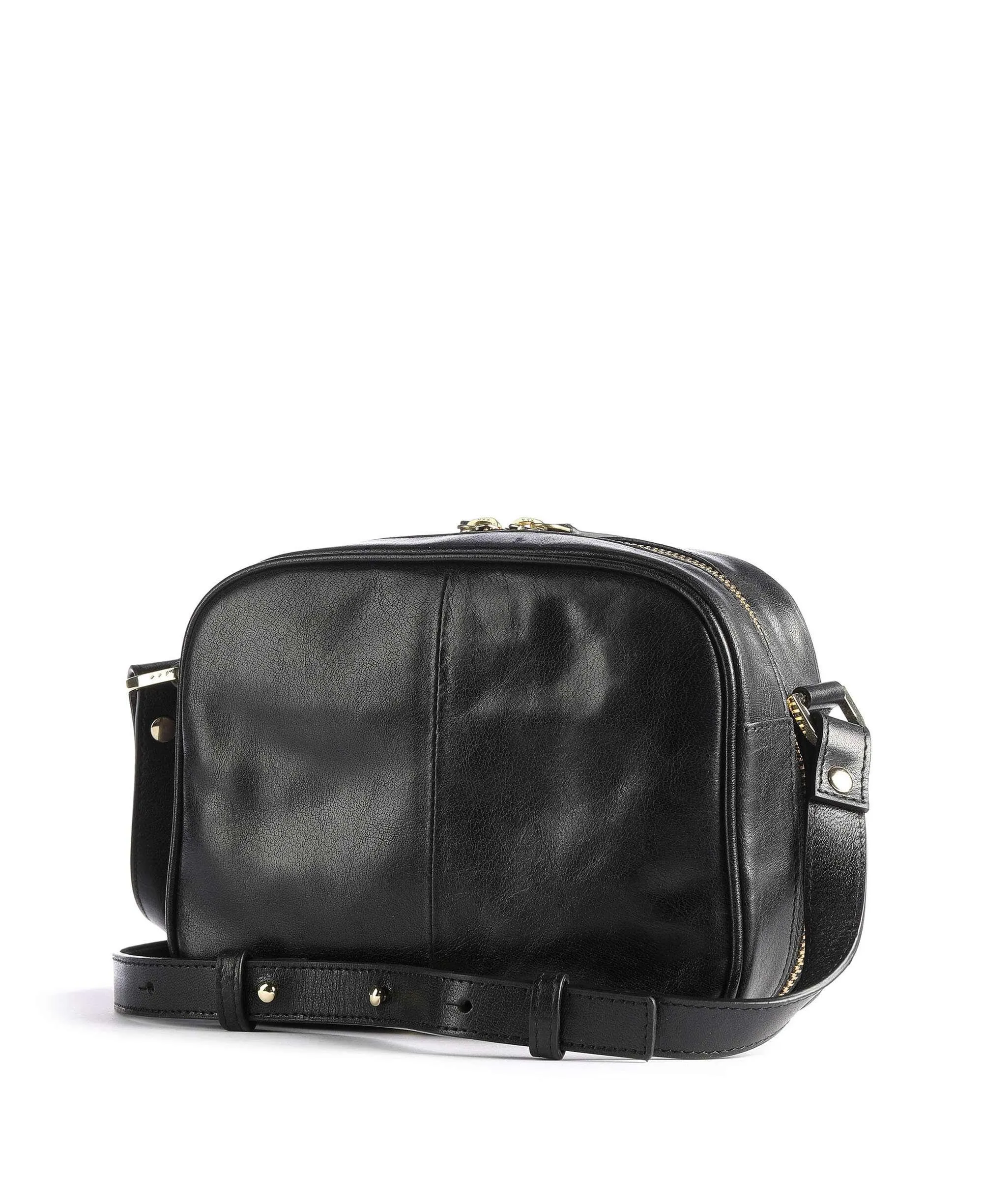  Royal RepubliQ Essential Borsa a tracolla pelle di bufalo nero  