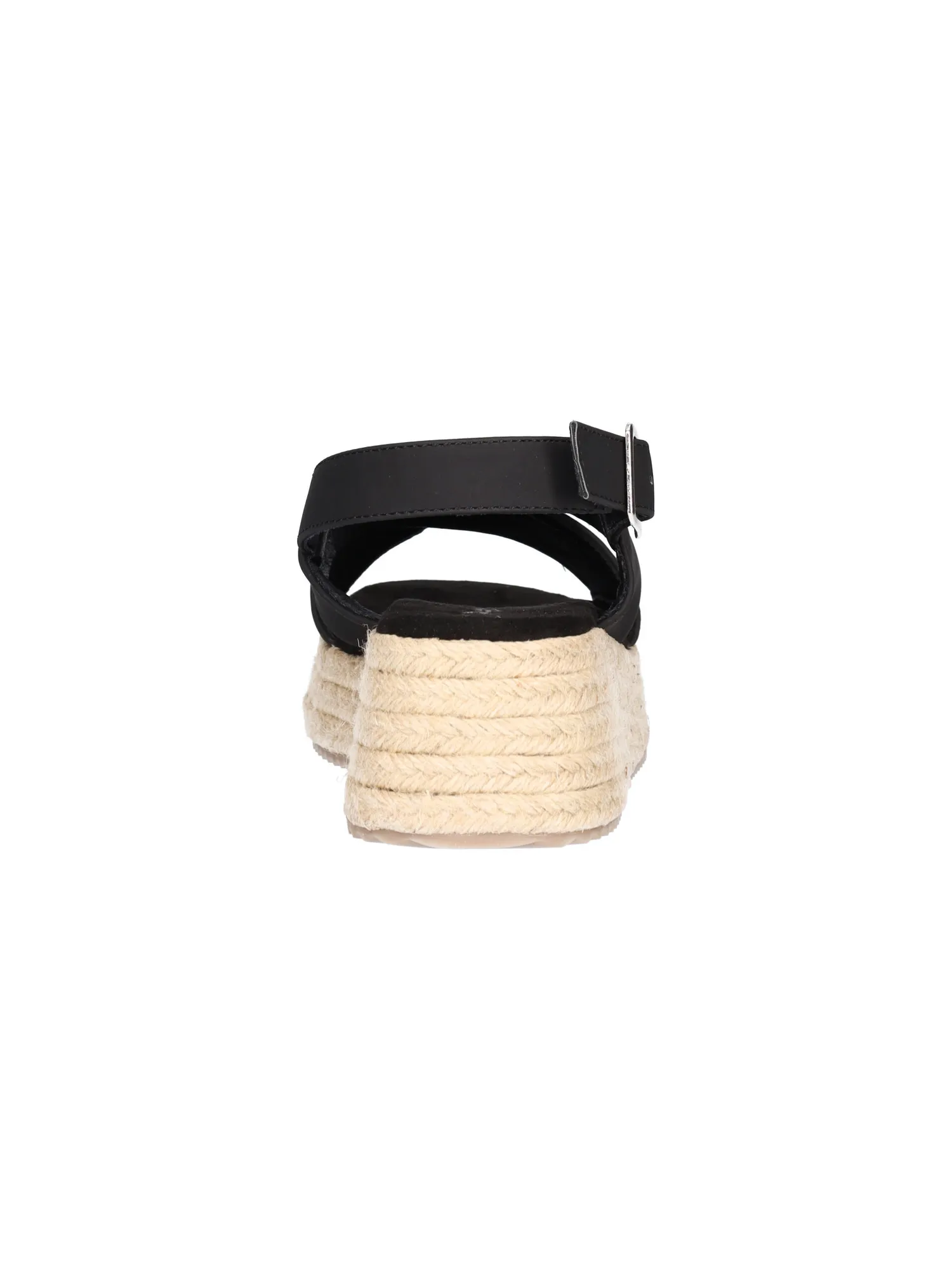 Sandalo platform Refresh Vegan da donna nero