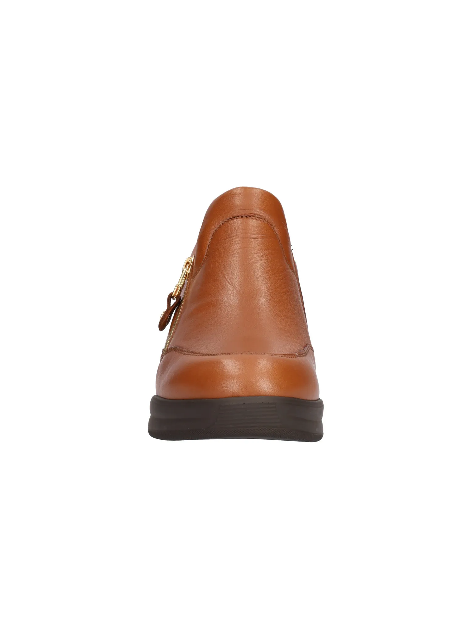 Scarpa casual con zeppa Melluso Walk da donna cuoio