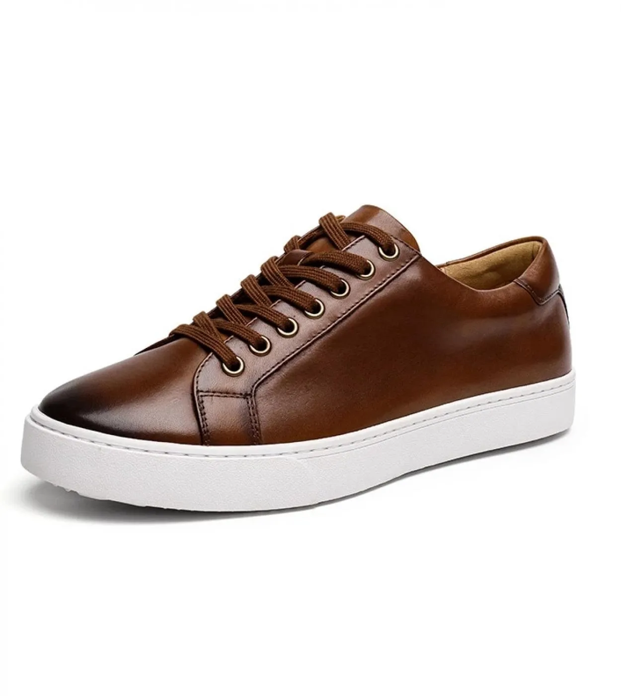 Scarpe eleganti in pelle Sneakers in pelle Scarpe casual in pelle 2023 Summer Mens Casual
