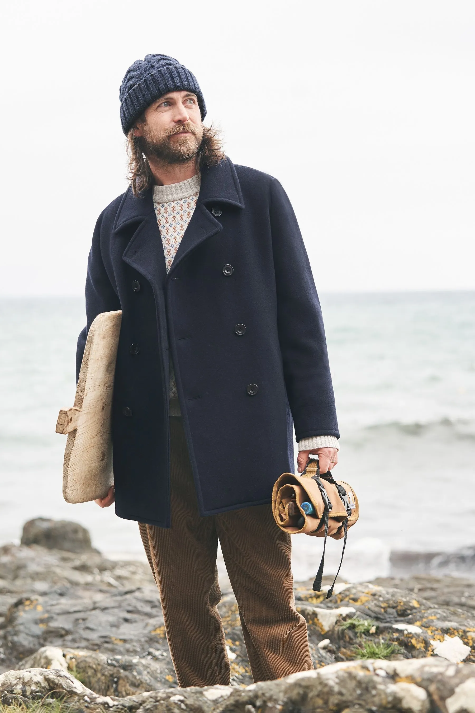 Seasalt Cornwall Channel - Cappotto in Blend lana