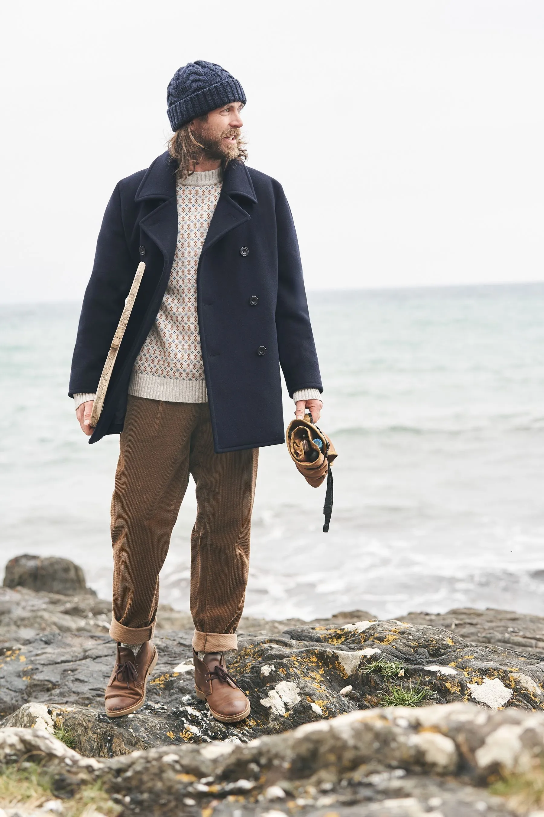 Seasalt Cornwall Channel - Cappotto in Blend lana