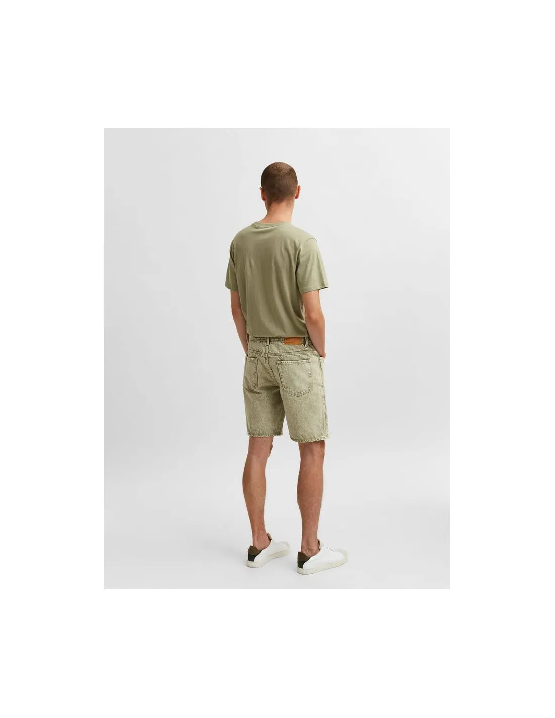 Short uomo denim Scott Selected