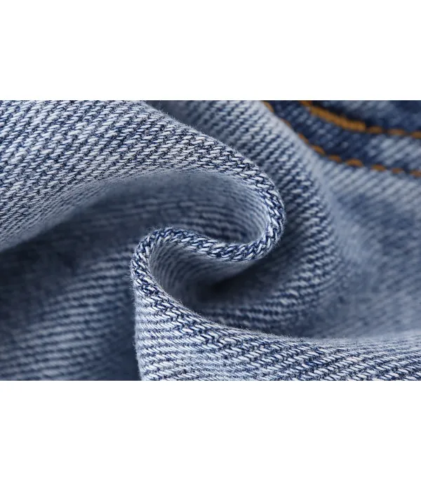 Shorts denim a caramella