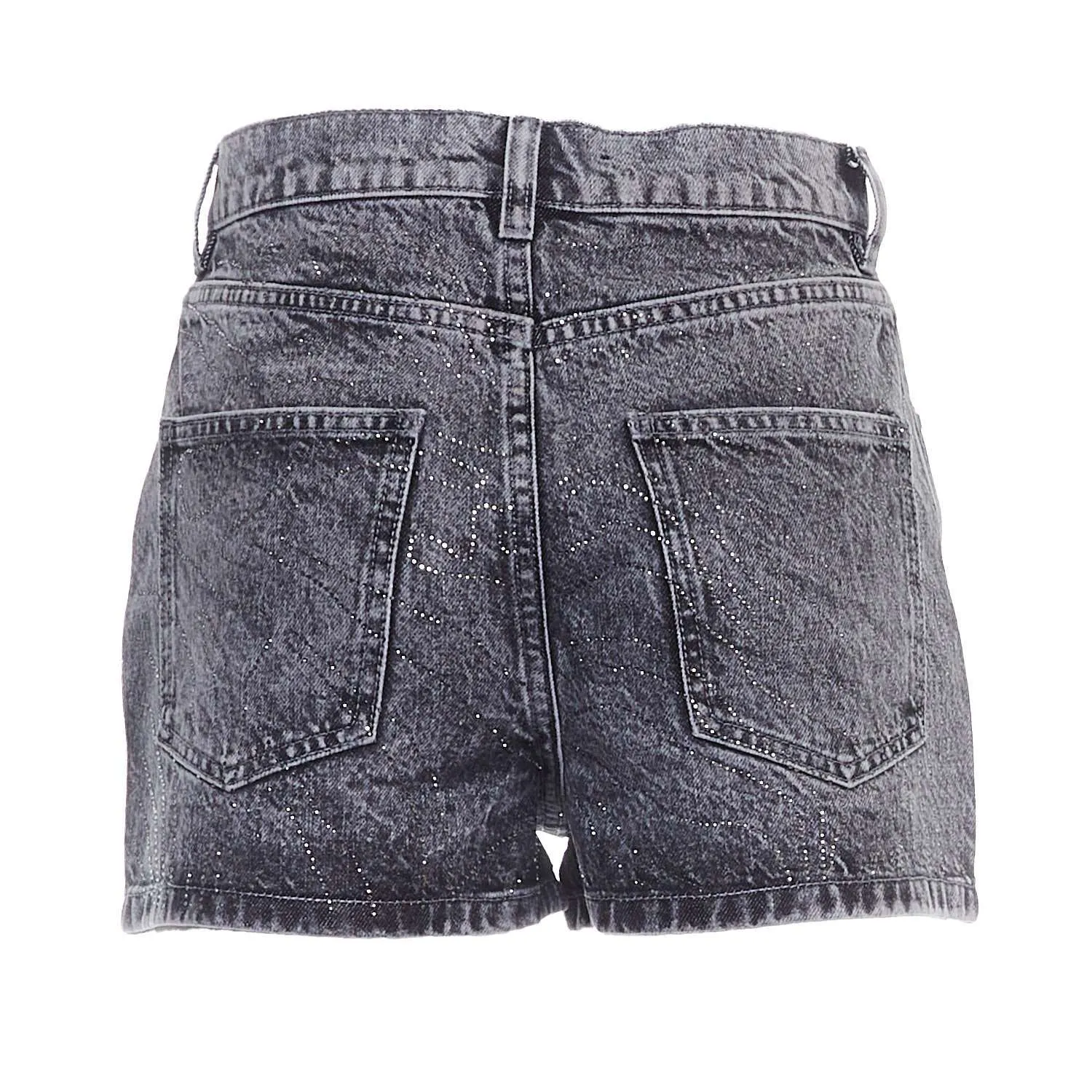 Shorts In Denim Con Srass