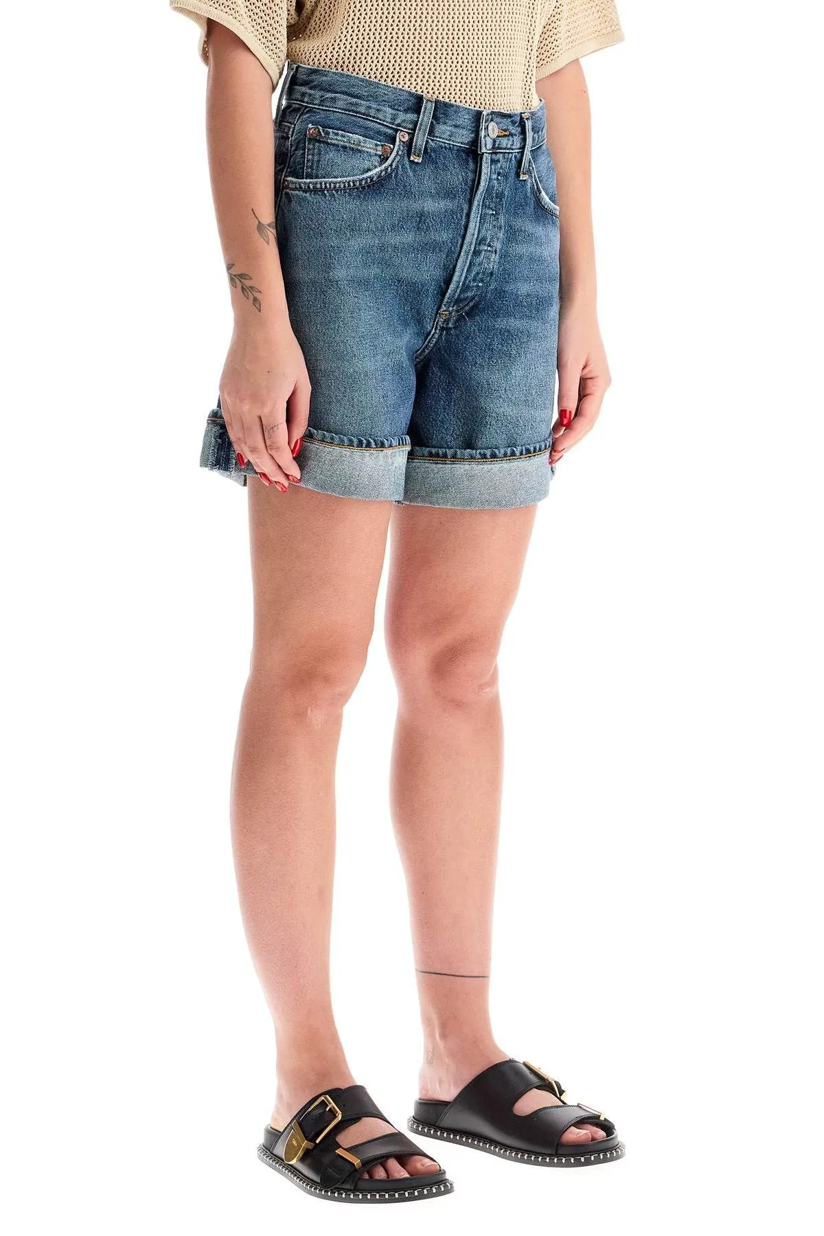 Shorts in denim Dame