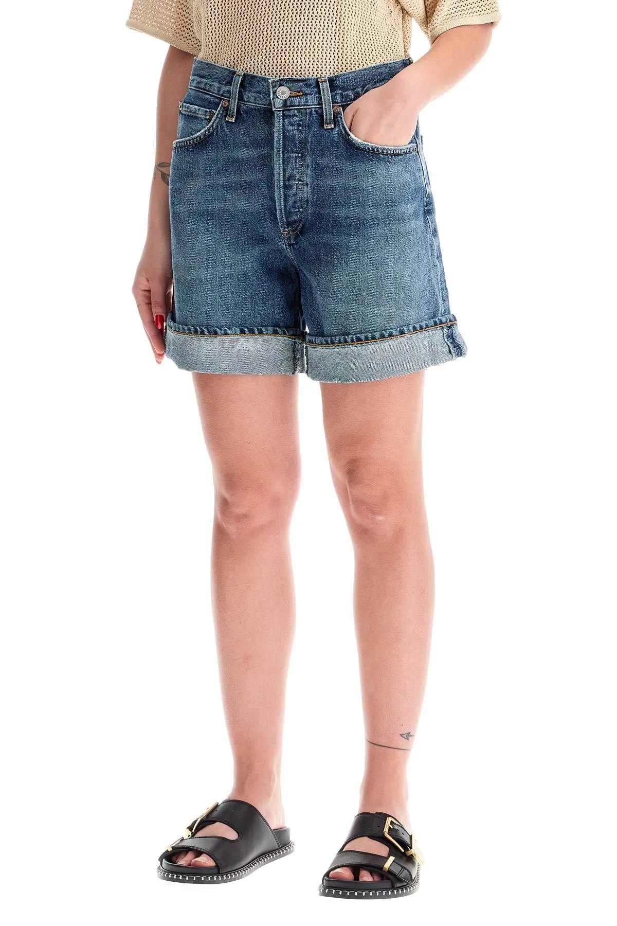 Shorts in denim Dame