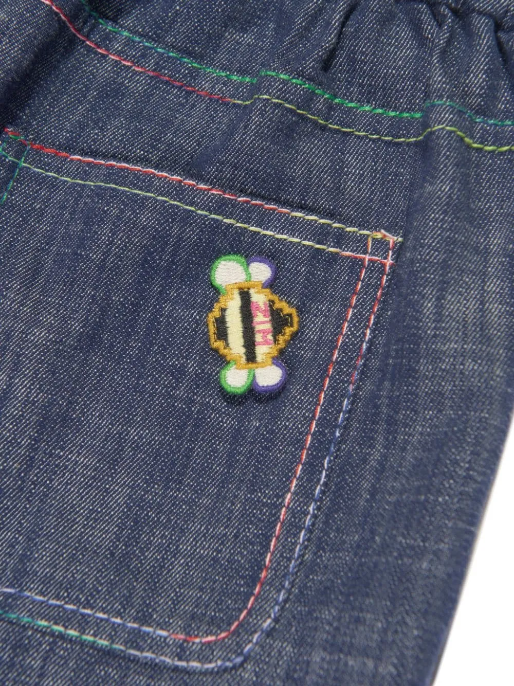 Shorts in denim in blu - bambina