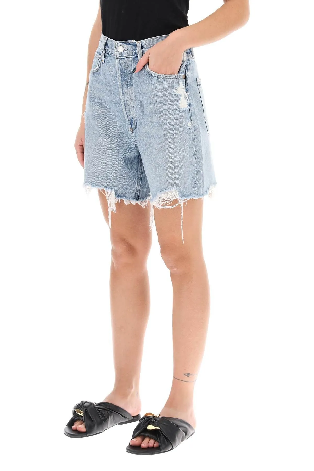 Shorts in denim Stella