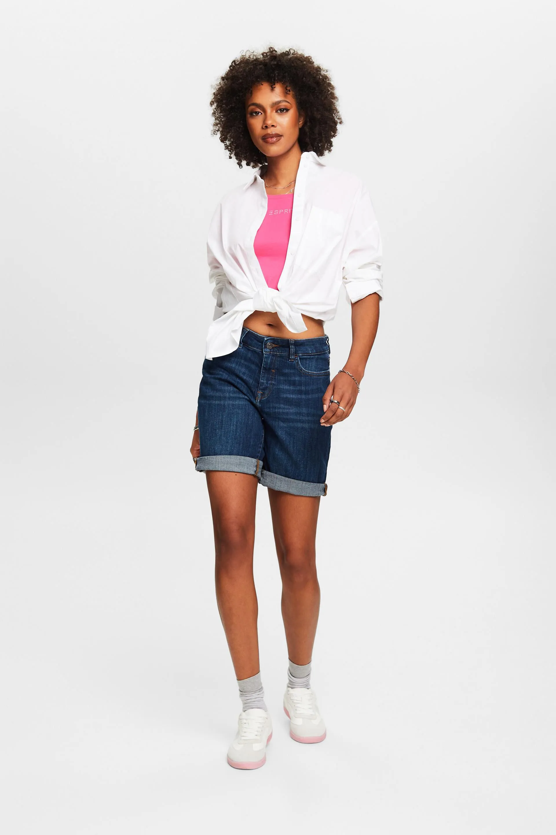 Shorts in denim stretch