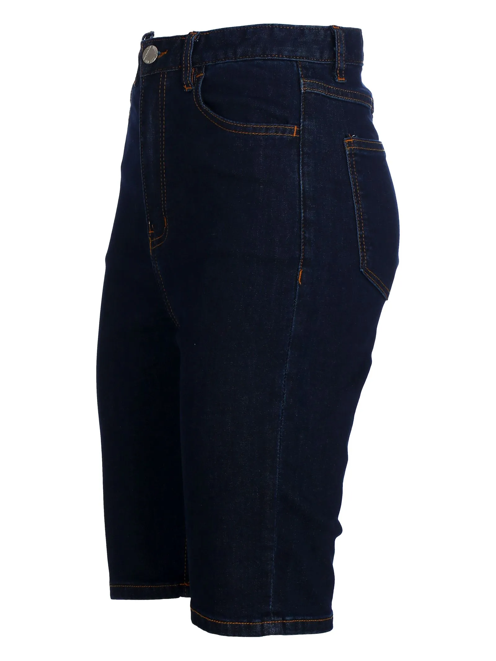 SHORTS SKINNY IN DENIM