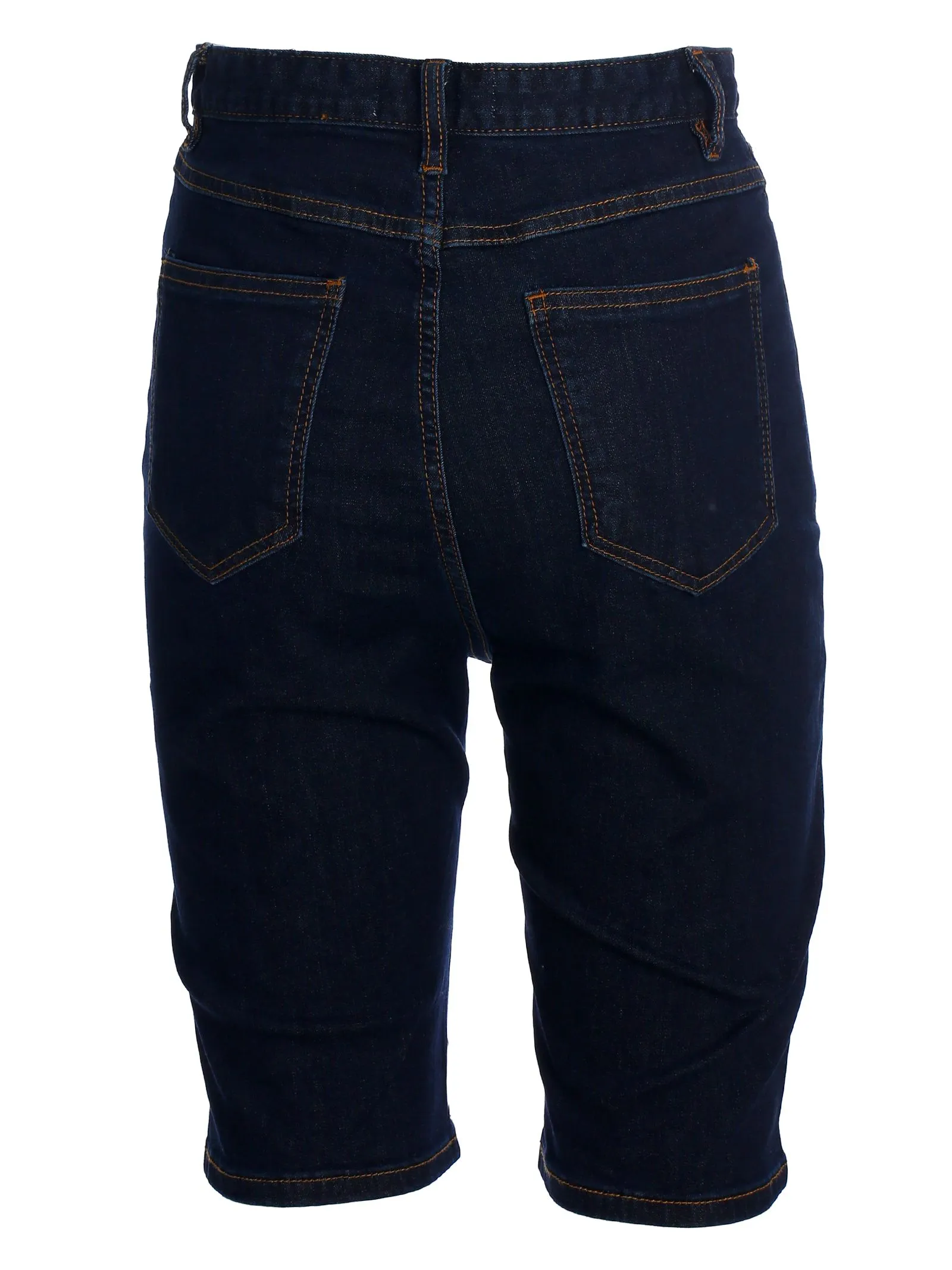 SHORTS SKINNY IN DENIM