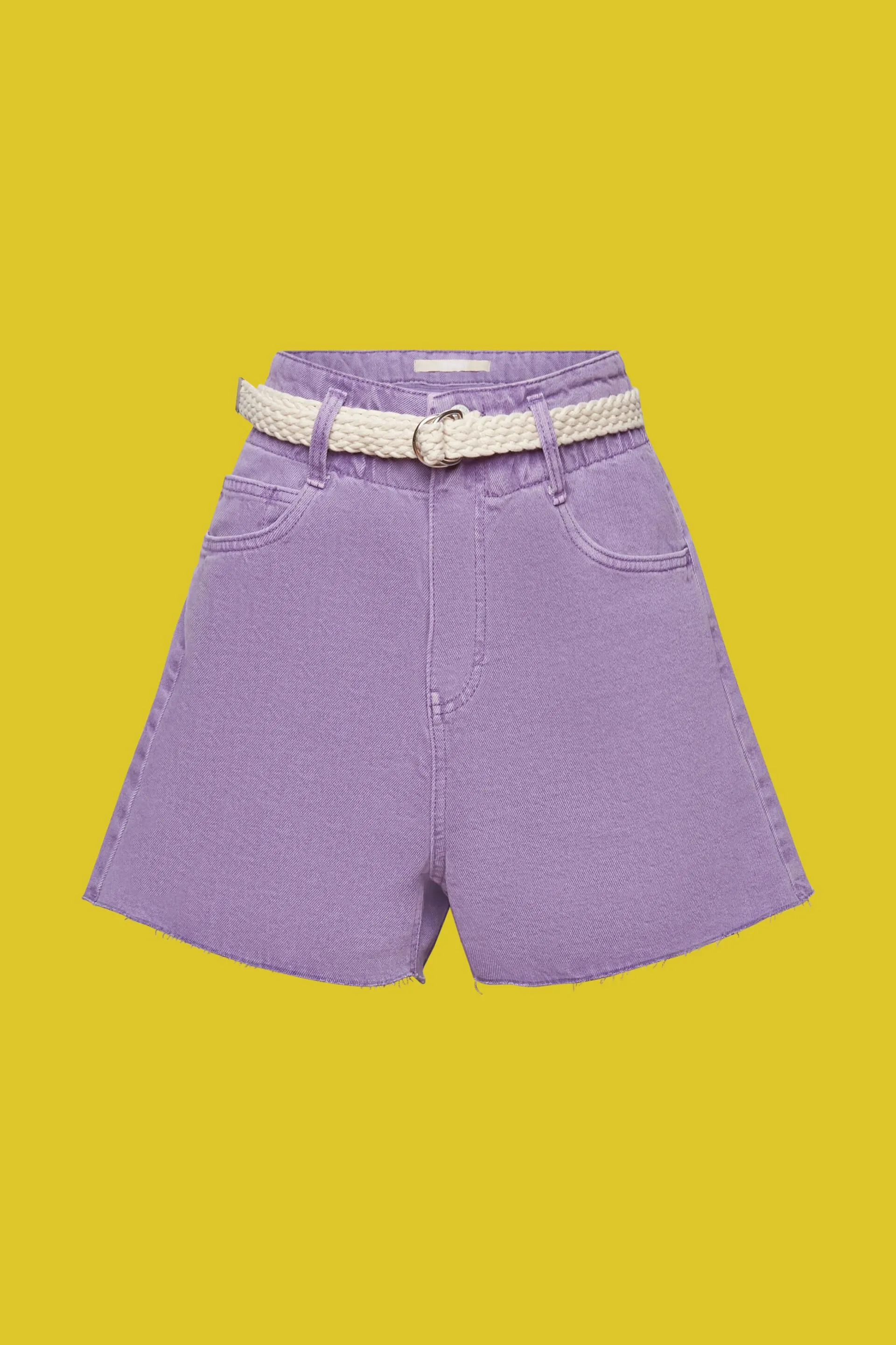 Shorts tagliati in denim