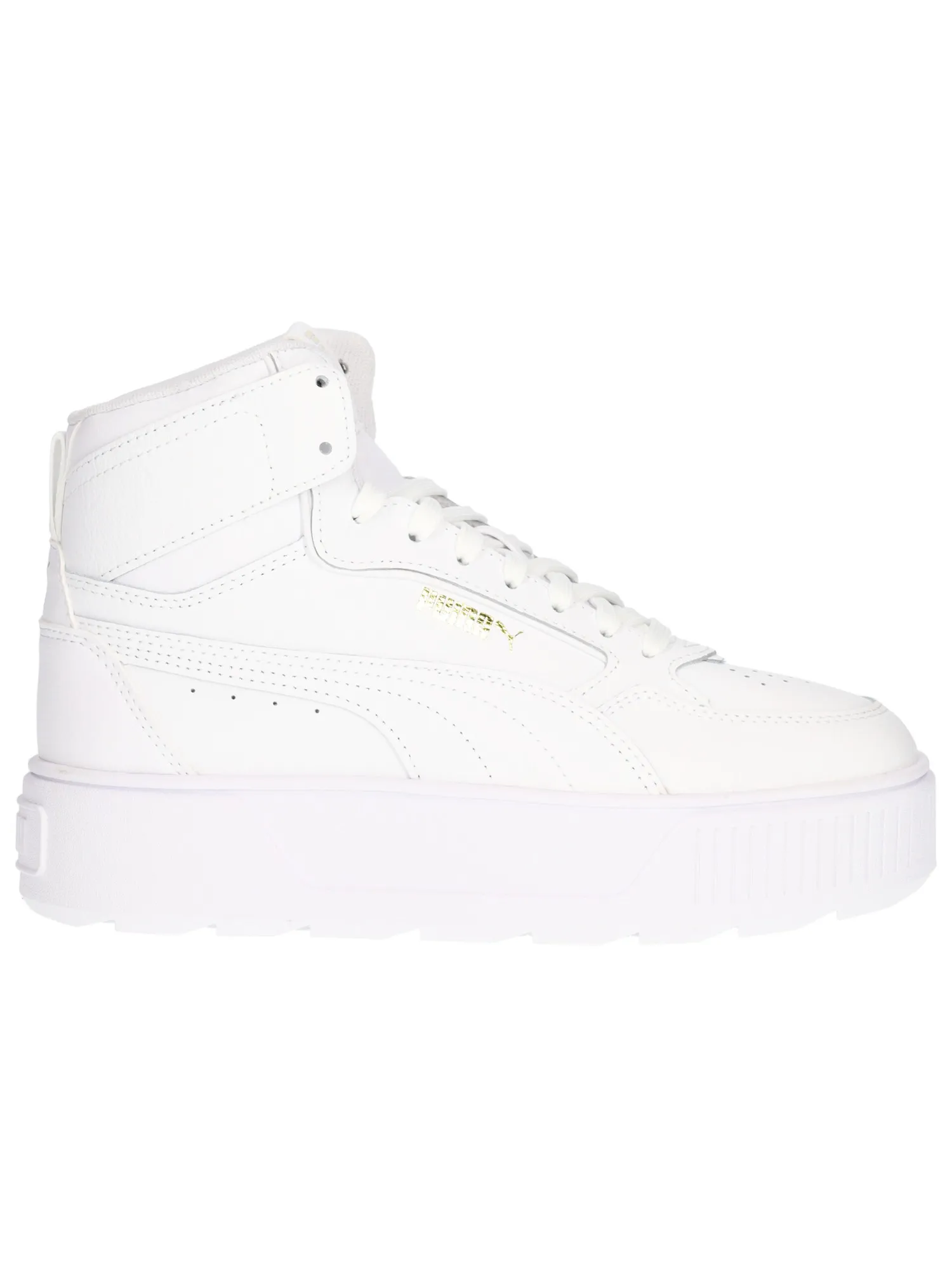 Sneaker platform Puma da donna bianca