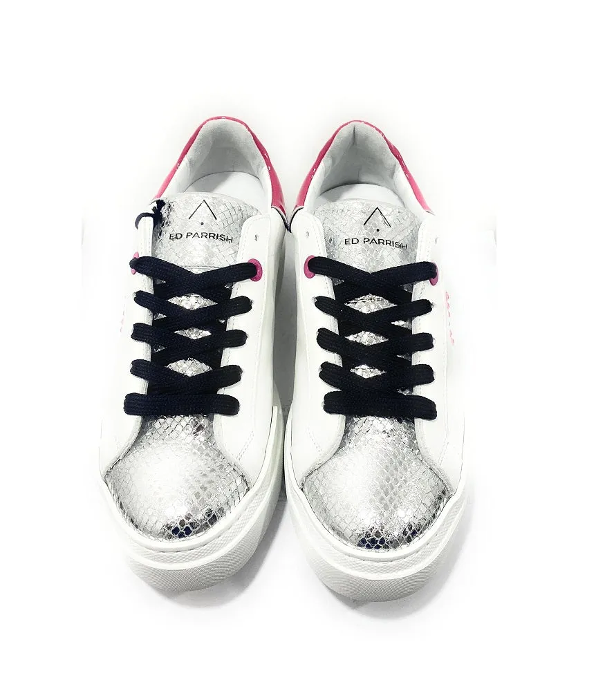 SNEAKERS SARAH CON DETTAGLI FUXIA