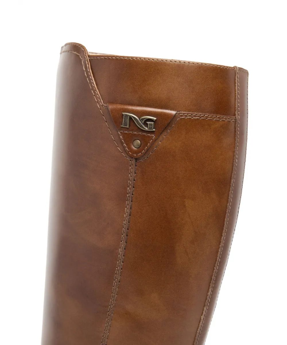 Stivali In Pelle Cuoio