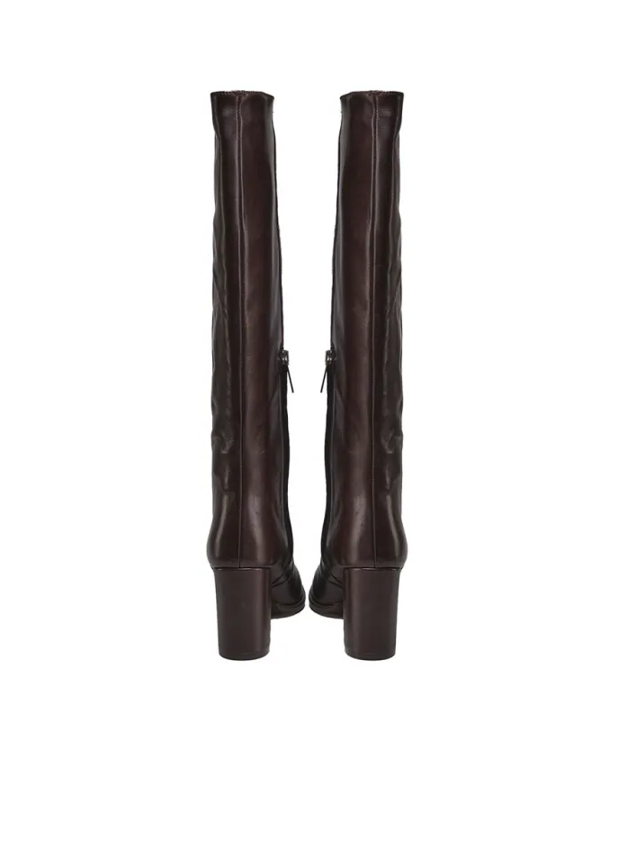 STIVALI IN PELLE TASSEL