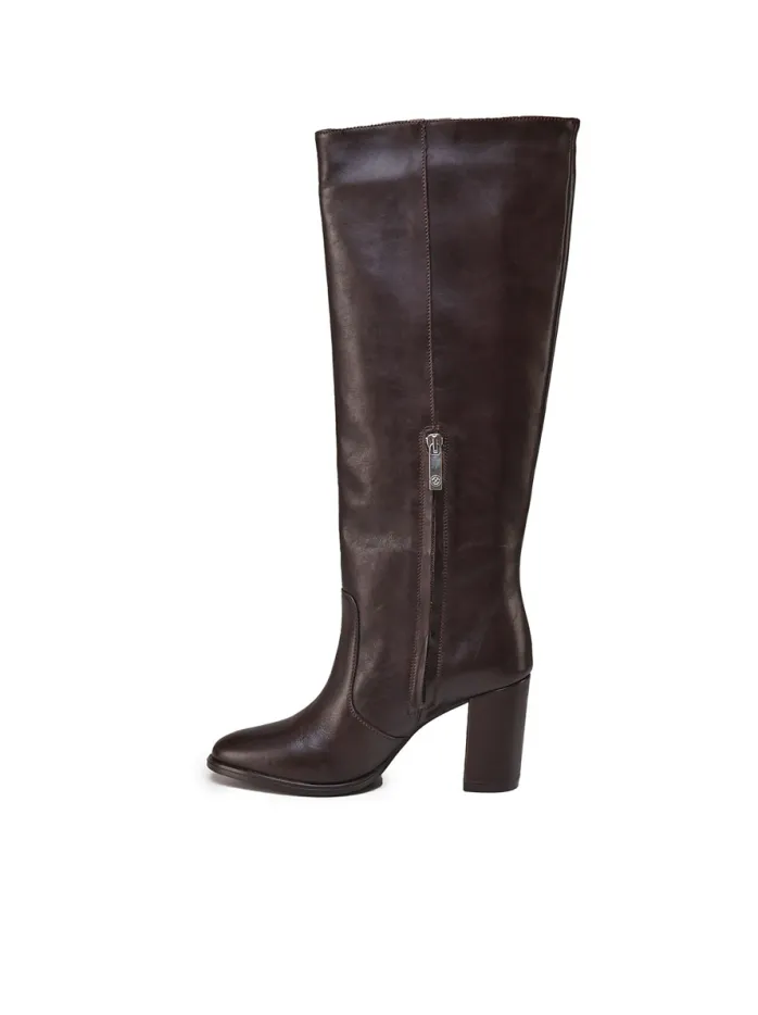 STIVALI IN PELLE TASSEL