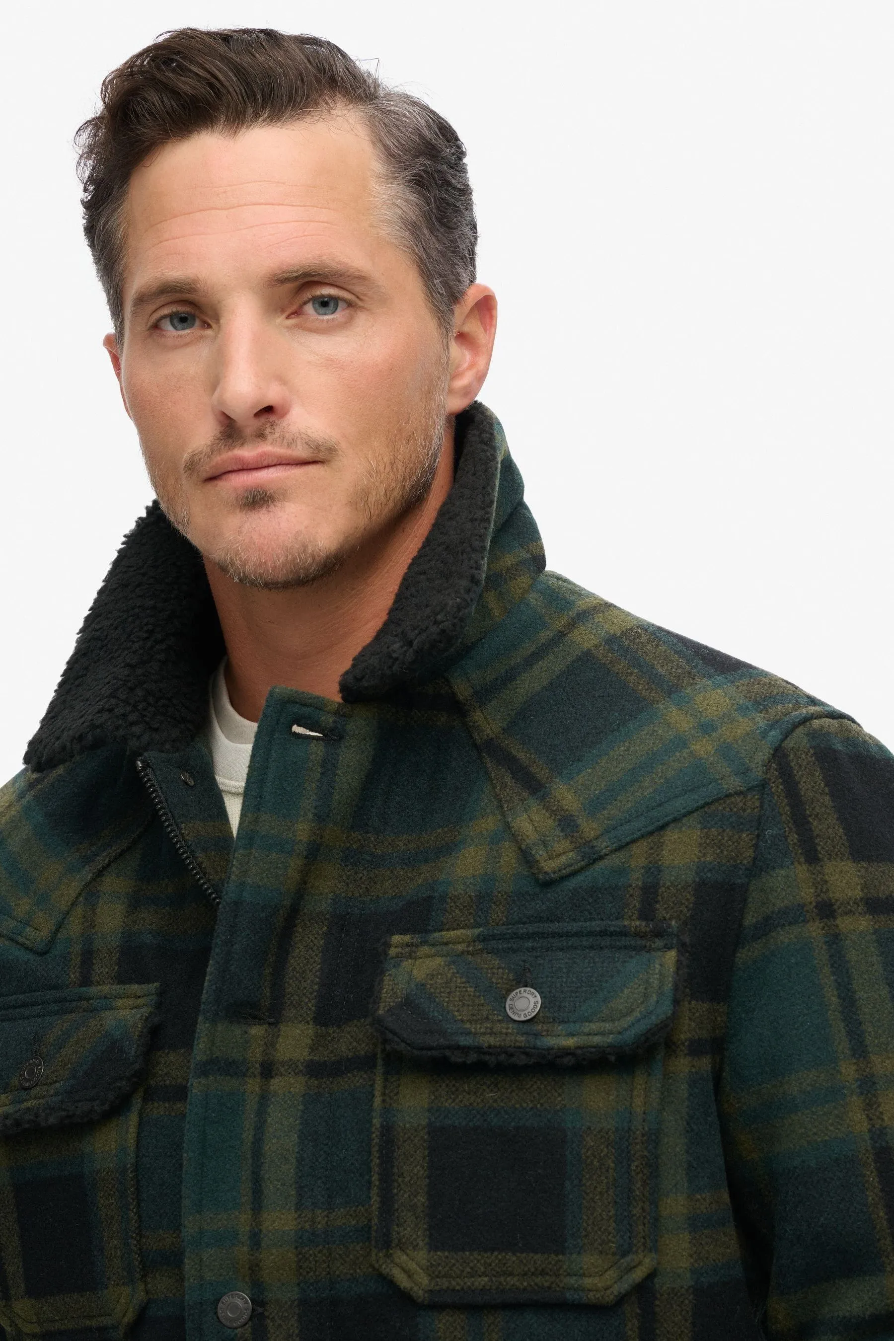 Superdry - Chore - Cappotto in lana