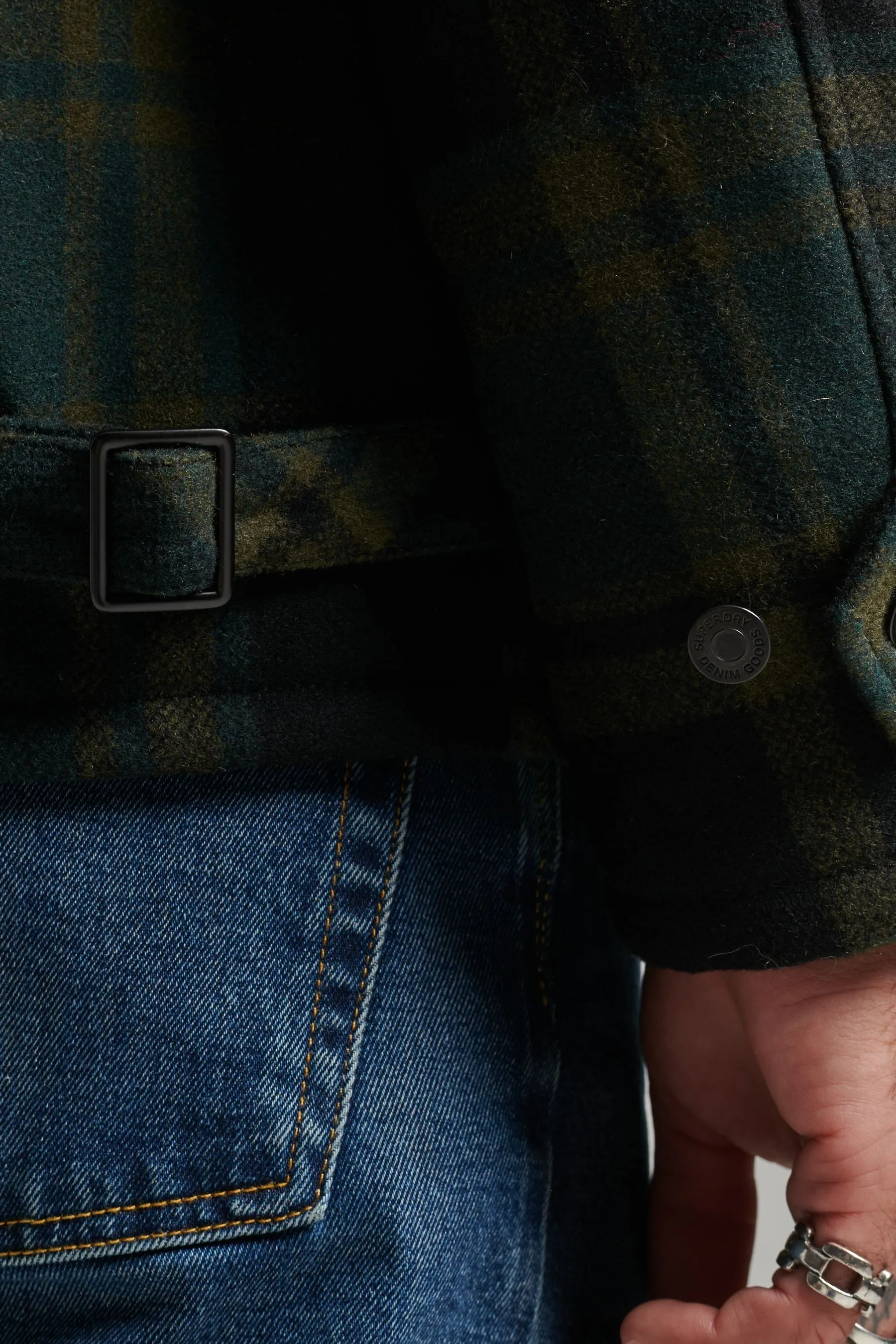 Superdry - Chore - Cappotto in lana