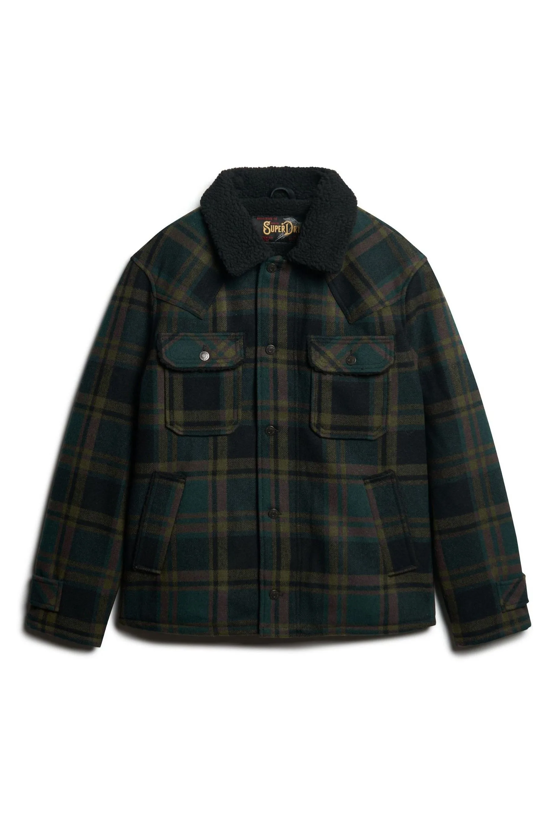 Superdry - Chore - Cappotto in lana