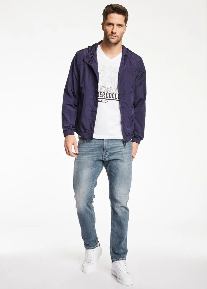T-shirt con stampa lettering