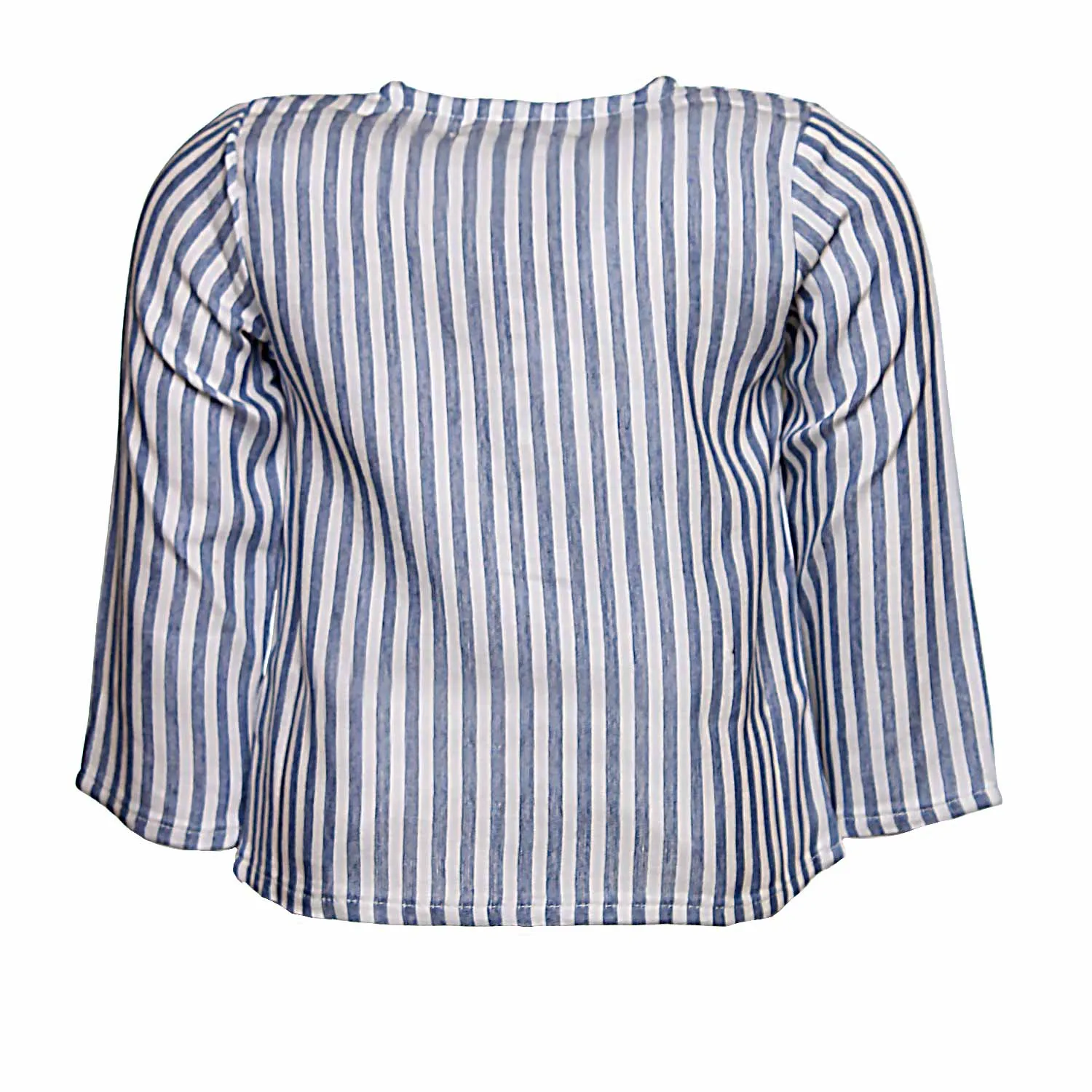 T-Shirt Lunga A Righe Baby