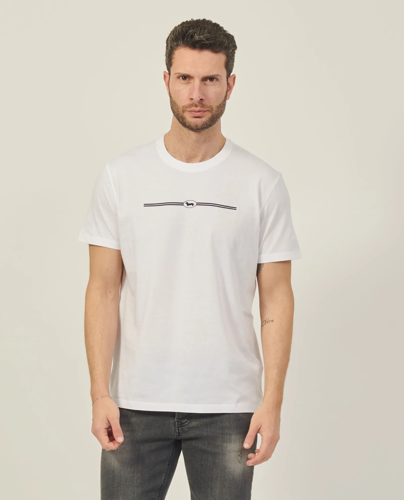 T-shirt uomo Harmont&Blaine con logo 3D
