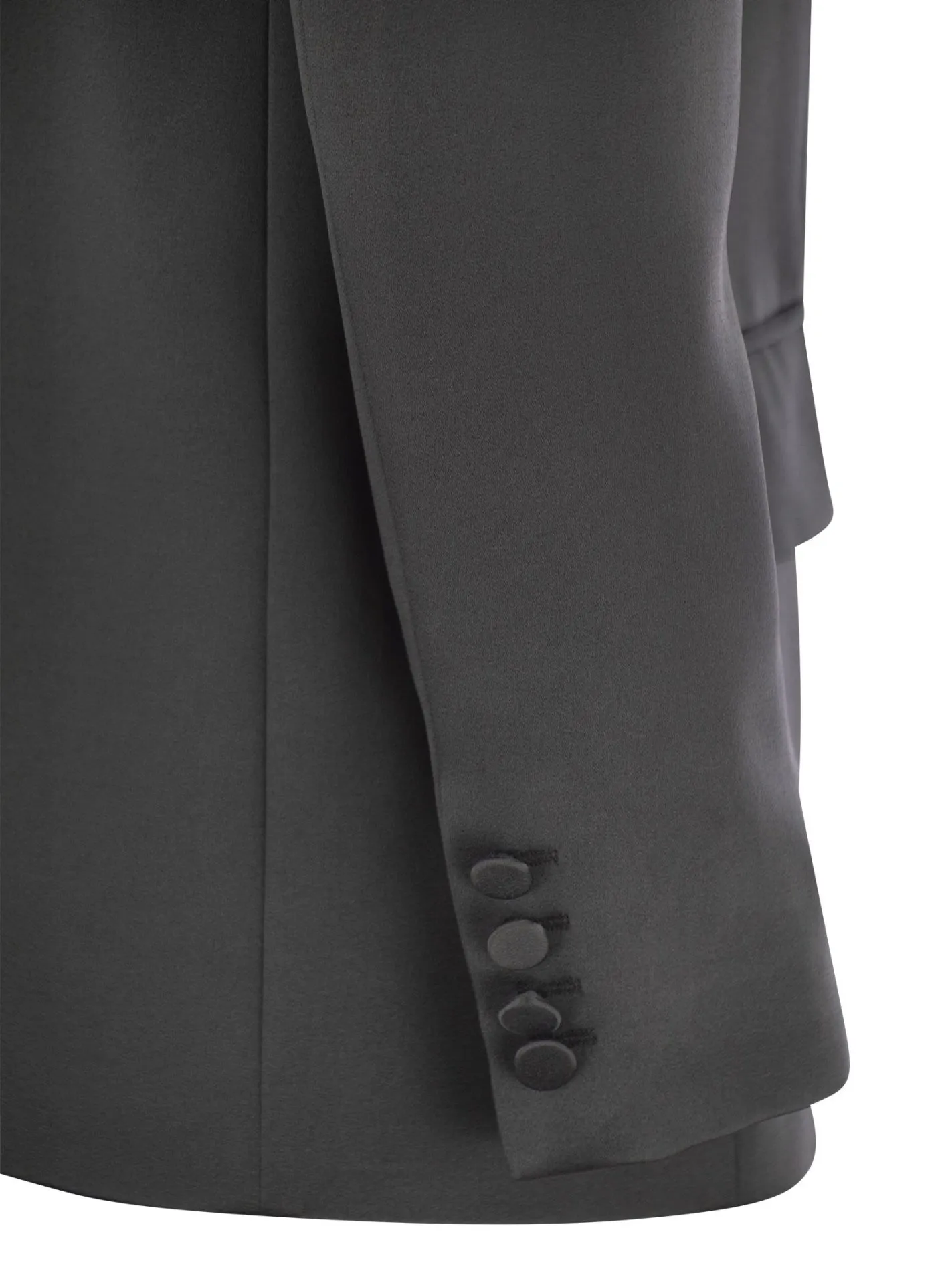 TEIERA – Blazer doppiopetto in envers satin