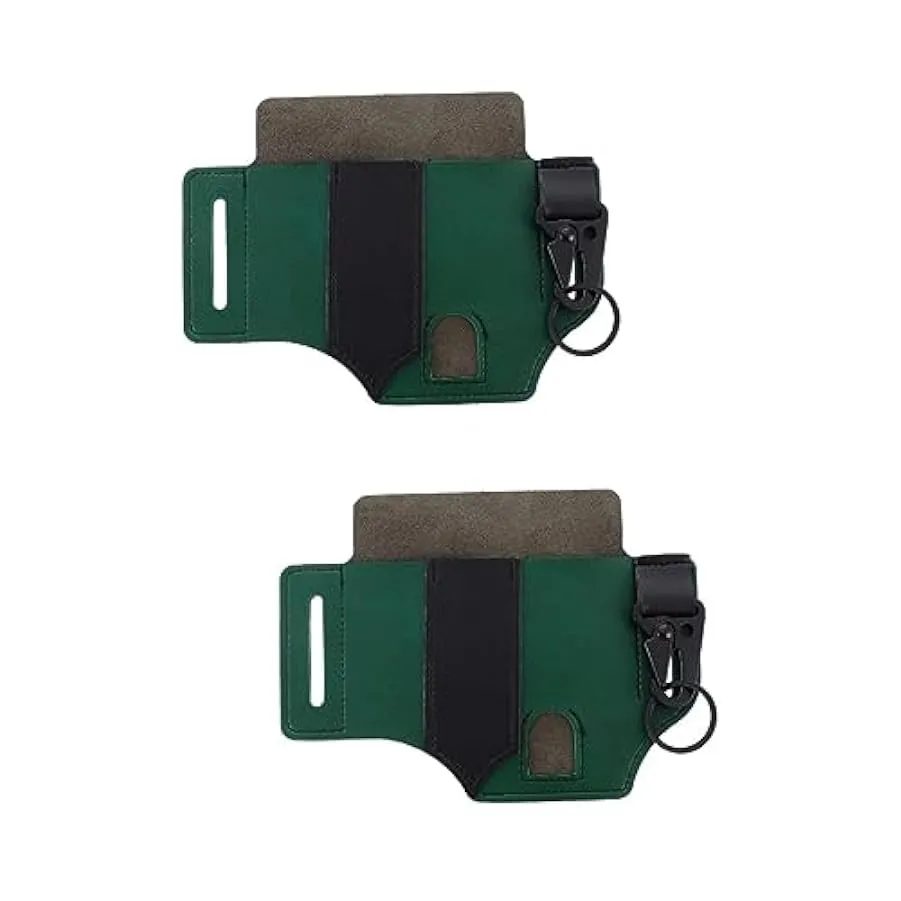 TENDYCOCO 3 Pezzi Marsupio Di Stoccaggio All’Aperto Marsupio All’Aperto Strumento Marsupio Grembiule In Pelle Guinzaglio In Pell