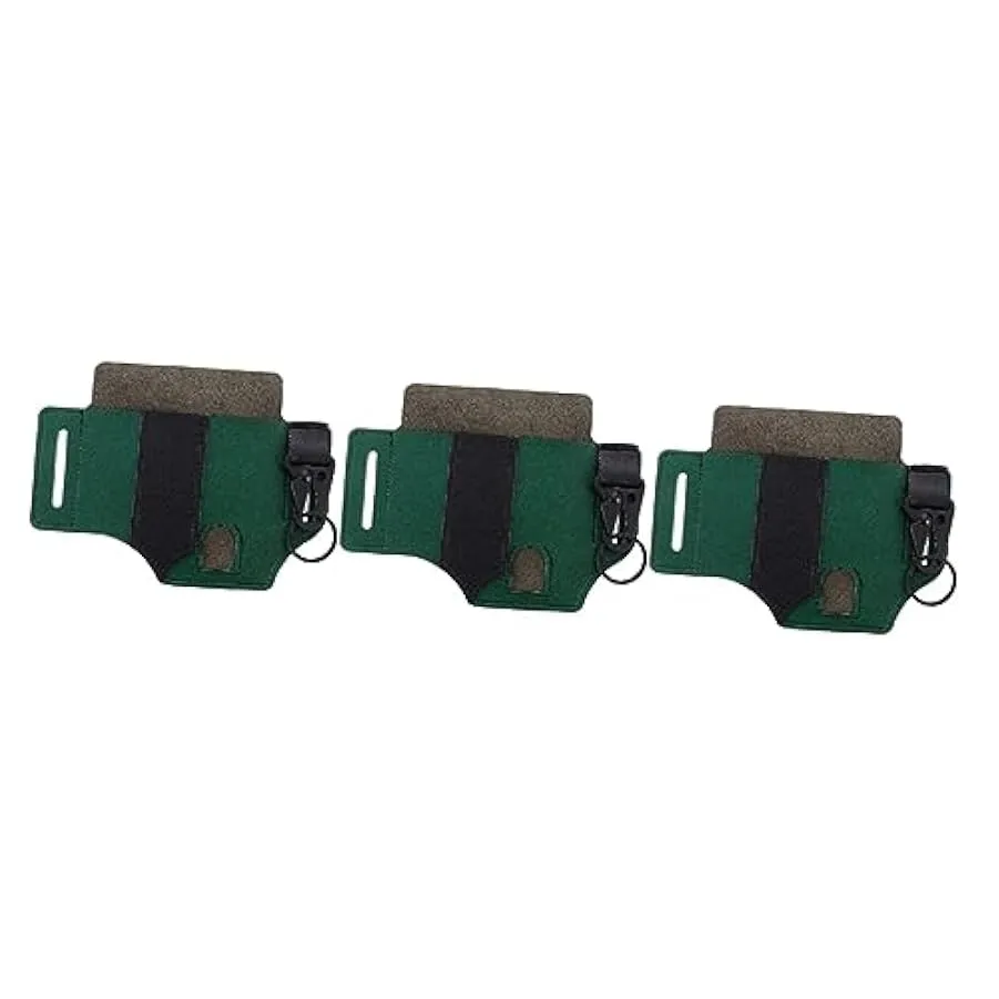TENDYCOCO 3 Pezzi Marsupio Di Stoccaggio All’Aperto Marsupio All’Aperto Strumento Marsupio Grembiule In Pelle Guinzaglio In Pell