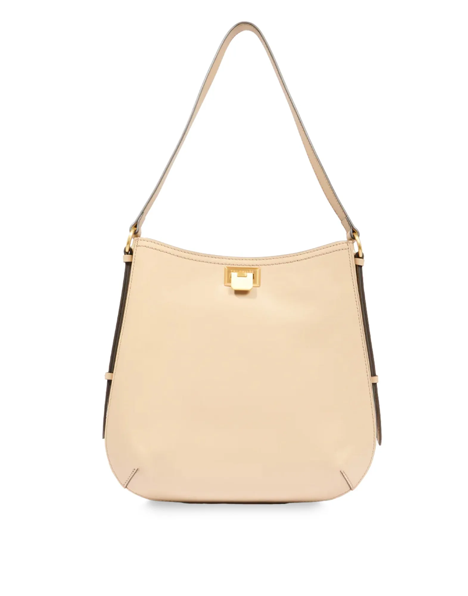 THE BRIDGE Borsa Hobo in Pelle Burro