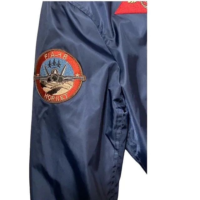 Top Gun men's bomber jacket Goose TGJ1940P 51993 52387 179 blue